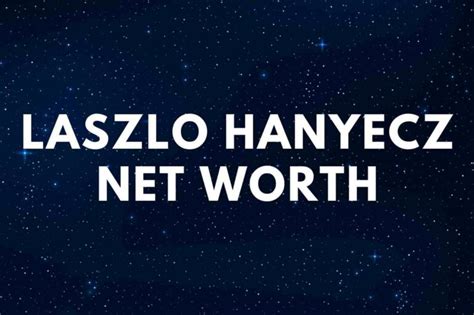 Laszlo Hanyecz Net Worth Famous People Today