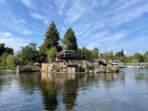 Photos Scrim Removed From Tom Sawyer Island As ‘fantasmic Repairs