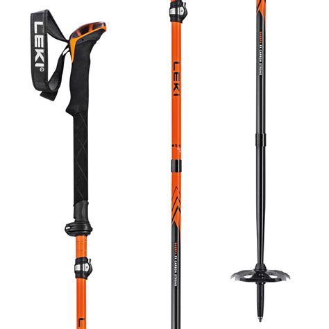 Leki Sherpa Fx Carbon Max Adjustable Ski Poles Evo