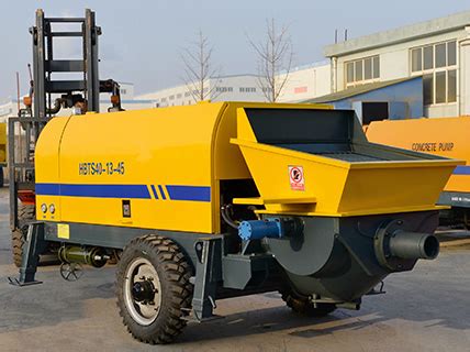 Trailer Concrete Pump Manufacturer China SMAT