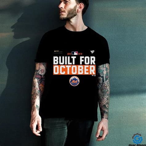 New York Mets Built For October 2023 Postseason shirt - teejeep ...