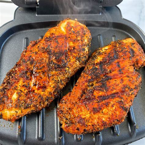 Best Damn George Foreman Grill Chicken Breasts - RecipeTeacher