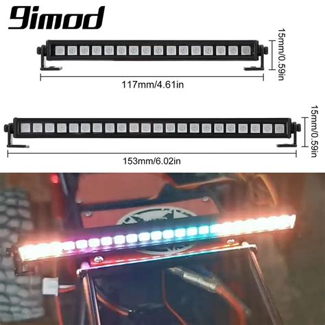 Imod Metal Led Rc Roof Lamp Light Bar Colorful For Rc