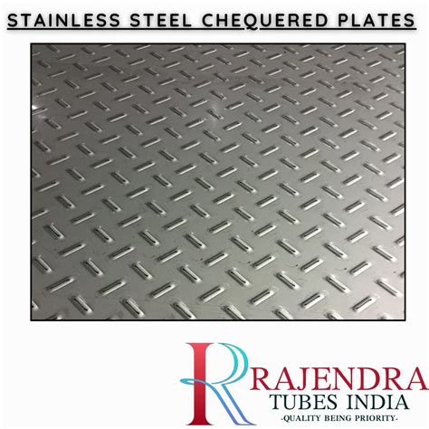 Hot Rolled Stainless Steel Chequered Plates Thickness Mm At Rs