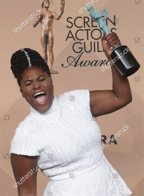 Danielle Brook Appears Backstage Her Award Editorial Stock Photo