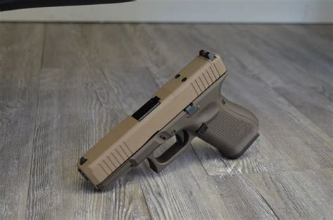 Glock 19 G5 MOS Midnight Bronze Magpul FDE Cerakote X Werks TFX X Werks