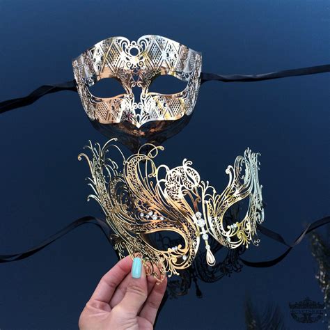 Couples Masquerade Mask His And Hers Couples By 4everstore On Etsy