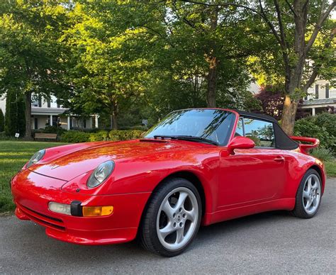 Place Bid 39k Mile 1997 Porsche 993 Carrera Cabriolet 6 Speed