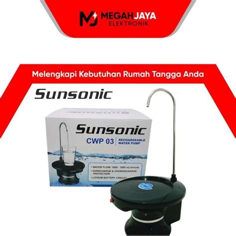 Jual Dispenser Pompa Air Otomatis Electric Pump Sunsonic Cwp03 Cwp