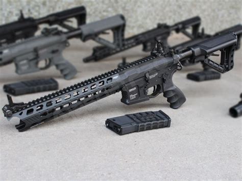 M4 M16 Sr25 416 Gc16 Predator Teljes Fém Elektronikus Ravasz
