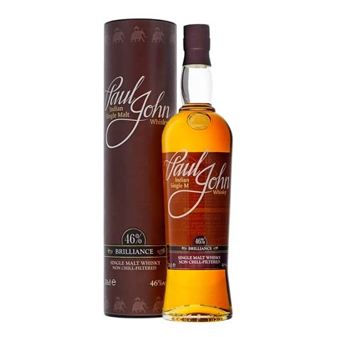 Paul John Brilliance Single Malt Whisky 70cl Drinksch