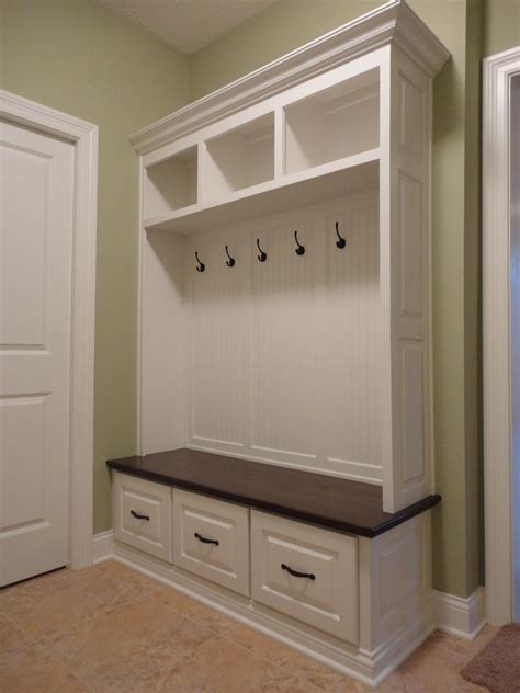 Handmade Maple Mudroom Bench by Speck Custom Woodwork | CustomMade.com