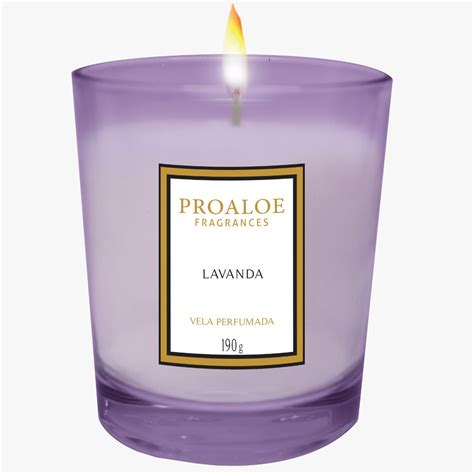 Vela Perfumada Lavanda Vitrine ABCasa