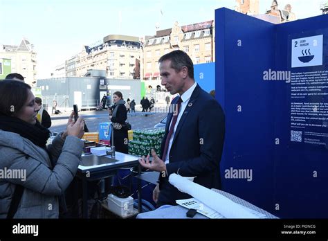 Copenhagen Denmark 19 October 2018 Denmark S Minister For Finance