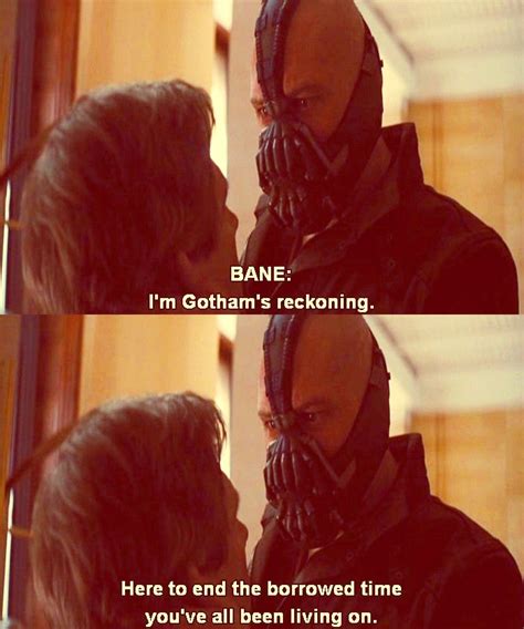 OF COURSE BANE — Bane Meme ~ {2/5} Quotes - “I’m Gotham’s...