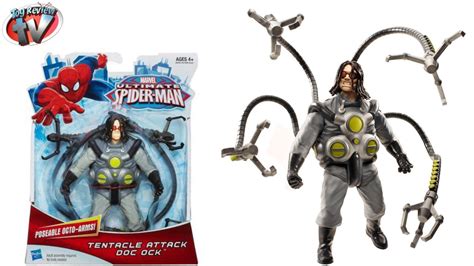 Ultimate Spider Man Tentacle Attack Doc Ock Figure Toy Review Hasbro