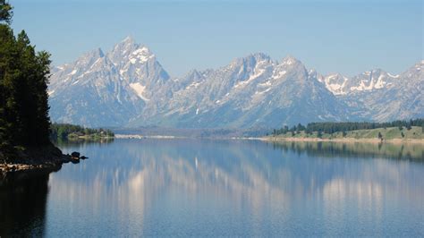 Jackson Lake Grand Teton National Park Wallpapers Wallpaper Cave