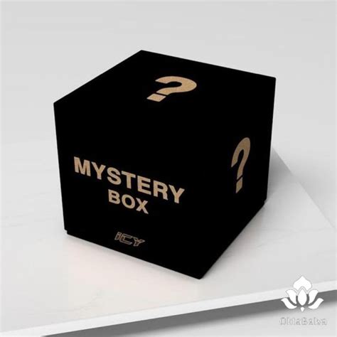 Jual Hadiah Mystery Box Misteri Box Kotak Misteri Surprise Black Box