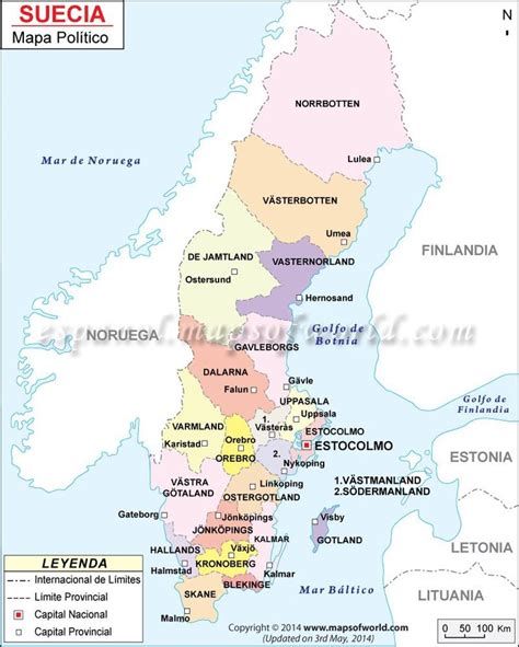 Mapa De Suecia Mapa De Suecia Suecia Mapas