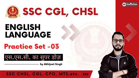 Ssc Cgl Chsl English Language Comprehension Practice Set