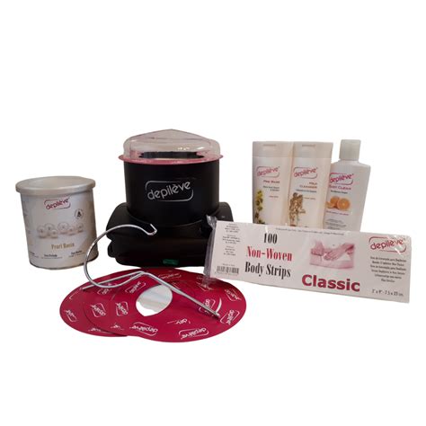 Depilève Mono Strip Waxing Kit Black Aesthe Source