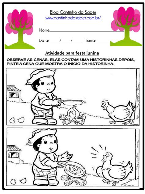 Atividades Para A Educa O Infantil Cantinho Do Saber