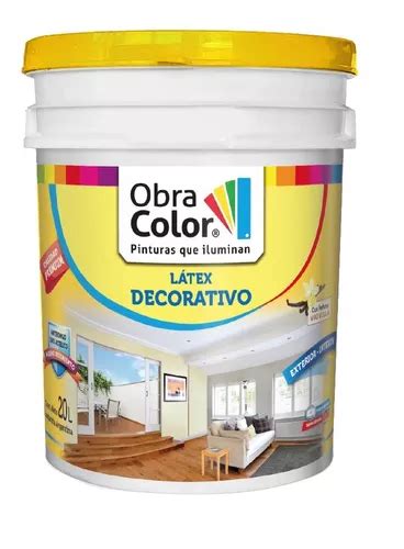 Latex Interior Exterior Litros Antihongos Acrilico Color Blanco