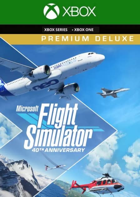 ROZETKA Ключ активации Microsoft Flight Simulator Premium Deluxe 40th