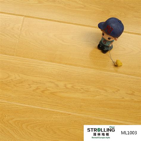 Mm High Gloss U Groove Laminate Flooring China Laminate Floor And