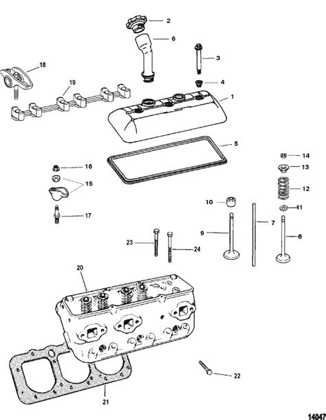 4 Cylinder Mercruiser 3 0 Engine Diagram