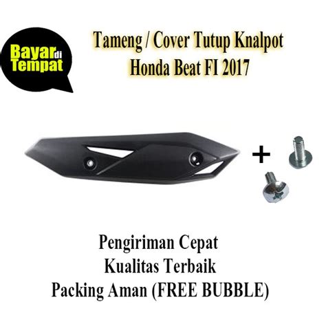 Honda BEAT FI 2017 Exhaust Cover Shield BEAT FI ESP STREET Exhaust