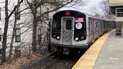 Mta Bmt Brighton Line R R A B R R Q Trains At Kings