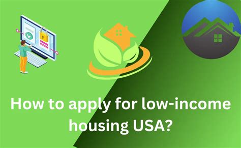 How To Apply For Low Income Housing USA Quick Guide