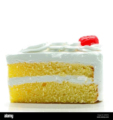 cake slice isolated stock photo alamy