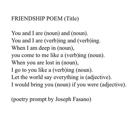 Joseph Fasano On Twitter This New Poetry Prompt Helps People Of All