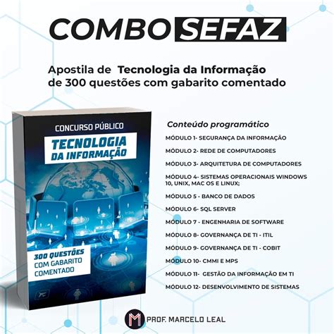 Questões Sobre Tecnologia Com Gabarito - APOSTILA DE TECNOLOGIA DE 300 QUESTÕES COM GABARITO COMENTADO - Ma...