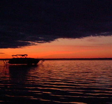 Houghton Lake Mi Sunset On Houghton Lake Photo Picture Image