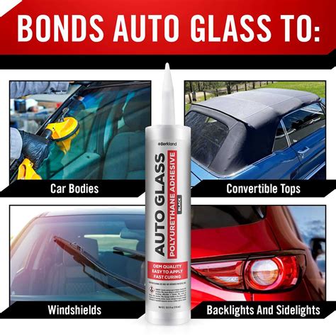 Polyurethane Windshield Adhesive With Fast Curing Formula High Bond