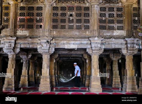 India Gujarat Ahmedabad Unesco World Heritage City Jama Masjid