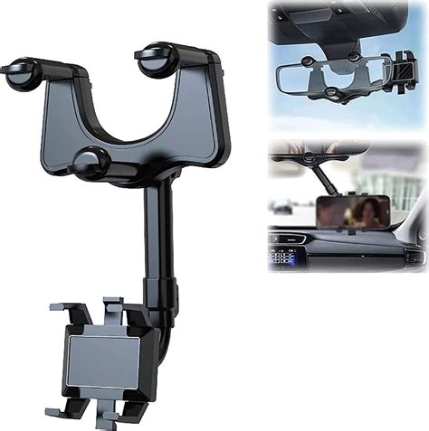 Car Phone Holder Phone Mount 2022 Rotatable And Retractable Universal