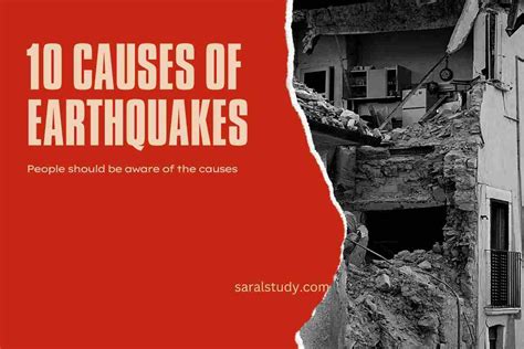 Earthquake Causes And Environmental Effects SaralStudy