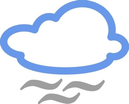 Windy Weather Symbol - ClipArt Best