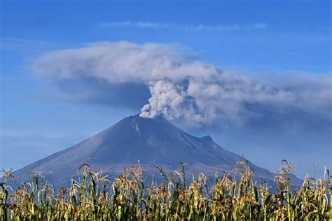 Ceniza Del Volc N Popocat Petl Afecta Vuelos En Aicm