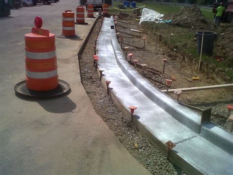 Slip Formed Concrete Curb Constructopedia