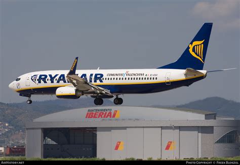 Aircraft Photo Of Ei Egc Boeing As Ryanair Airhistory Net