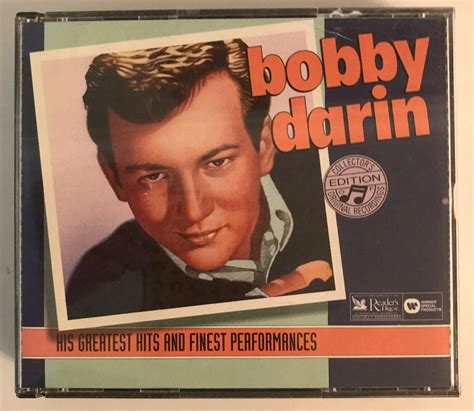 Bobby Darin His Greatest Hits And Finest Performances Cd Readers Digest