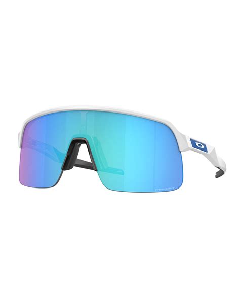 Oakley Sutro Lite Sunglasses Matte White Frame Prizm Sapphire