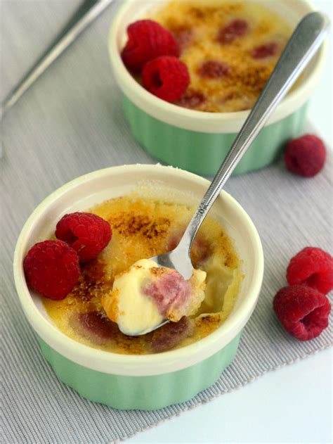 Raspberry Creme Brulee Baking Bites