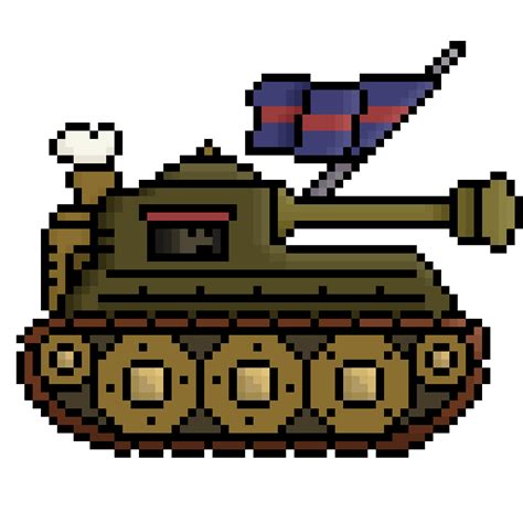 Tank Pixel Art Gif