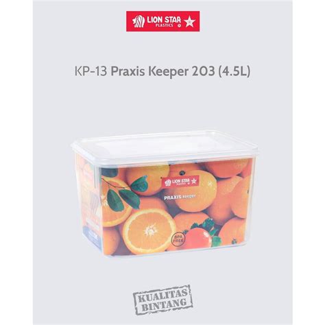 Jual Praxis Keeper KP 13 Lion Star Tempat Makanan Toples Kerupuk 4